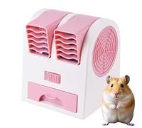 Genérico Dog Crate Fan - ABS PP 13.6x11.8x11cm | Cat Dog Cage Fan | Pets Crate Fans | USB Rechargeable Animals Cooling Equipment For Pet Carrier Ventilation Cooling Pet Comfort And Summer Travel Use