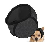 Generico Dog Ear Muffs - Calming Noise Reduction Wrap | Pet Swimming Hood | Soft Polyester Waterproof & Soundproof Headband, Winter Warmth & Christmas Costume Accent, For Small Breeds &