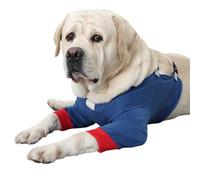 Genérico Dog Elbow Protector - Adjustable Anti-Licking Recovery Sleeve with Soft Cotton Pad | Leg and Knee Wrap for Injured Dogs | Dorm, Apartment, Outdoor Walking, Running, Travel, Pet Care