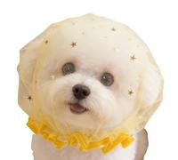 Genérico Dog Face Mesh Net - Breathable Anti Scavenging Muzzle with Adjustable Quick Release Strap | Soft Ventilated Pet Safety Cover, Outdoor Walking Control Tool for Summer Park Street Use