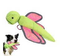 Genérico Dog Fetch Toys, Plush Dragonfly Shaped Interactive Launch Game, Durable Crinkle Paper Play Toy, Outdoor Garden Lawn Backyard Training, Beach Park Camping