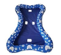 Genérico Dog Float, Pet Raft, 57.48x37.4 Inches, Portable Spacious Easy to Inflate Floating Water Mat Puncture Resistant Swim Toy, Inflatable Mat for Lake, Beach, Pool, Bath Tub, Outdoor and River