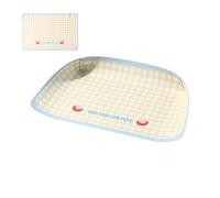 Genérico Dog Food Mat | with Snap-Button Non Slip Placemat,Cat Dog Food Mats for Floors | for Puppy Kitten Small Medium Large Indoor Balcony Home Travel Daily