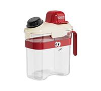 Genérico Dog Food Storage - 10.24inches Puppy Container for Airtight Clear Canister. with Container Dispenser Bin Cover Pet Feed Kitchen Pantry Organization Rice Cereal Flour Cat Treats