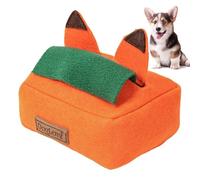 Genérico Dog Foraging Toy, Creative Tissue Box, 13.5 * 11 * 6.5cm/5.31 * 4.33 * 2.55in Encourages Natural Foraging Skills, Sniffing Puzzle, Slow Eating Feeder, Stimulation for Pets, Indoor Play