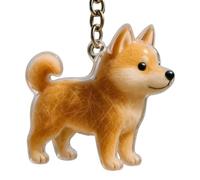 Genérico Dog Hair Collector Keychain - Portable Pet Grooming Tool | Compact and Rubber Design with Reusable Brush, Easy to Carry, Removes Loose Hair from Clothes, and Car Seats