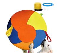 Genérico Dog Herding Ball - 50cm (20 Inch) Polyester PVC | Interactive, Training Ball, Pet Enrichment, Durable Moving Pet Toy, Dog Exercise Balls, Outdoor Indoor Garden Yard Use Mental Stimulation