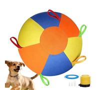 Genérico Dog Herding Ball - Inflatable Interactive Exercise Toy for Active Pets | Tear Resistant PVC Play Ball with Grip Cover Design, Outdoor Training Accessory for Yard Pool Herding Activities