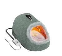 Genérico Dog House, Casita for Gatos Winter Warm, Cama Cerrada de Terciopelo for Mascotas, colchoneta cálida y cómoda for Dormir con Temperatura Constante.,for Indoor(A)