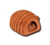 Genérico Dog House, Nido for Gatos - Cama semicerrada for Mascotas, Ideal for otoño e Invierno - Casita for Cachorros,for Indoor(Brown,L)