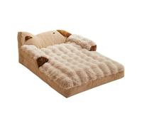 Genérico Dog House, Sofá Cama de Felpa Suave for Perros, cálido y Acogedor for el Invierno. Ideal for Perros y Gatos pequeños y medianos. Incluye Funda extraíble.,for Indoor(L)