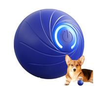 Generico Dog Interactive Ball, Rechargeable Interactive Balls, 2.05 Inches Electric Dogs Toy, Automatic Bouncy, Compact Design, Suitable for Small and Large, Fun Pet Play, Blue & Orange Color