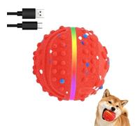 Genérico Dog Interactive Ball - Waterproof ETPU Bouncing Toy, 3 Mode Smart Light Motion Ball, Durable Pet Training Play Device | Automatic Exercise Toy For Medium Large Dogs Boredom Relief