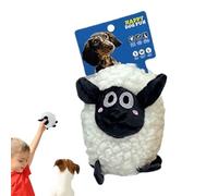 Genérico Dog Interactive Toys, Cute Squeaky Plush Animal, 6.69x3.94x5.91 Inches Lightweight Cartoon Duck, Sheep, Bunny Stuffed Animal for Small Medium Breeds, Indoor Play