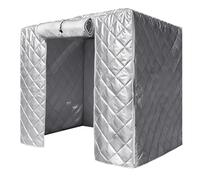 Genérico Dog Kennel Cover Windproof - Soundproof Rainproof Crate Shield, Pet Cage Protector | Heavy Duty Weather Blocking Animal Housing Enclosure System For Indoor Outdoor Patio Porch Yard Balcony