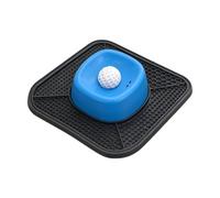 Generico Dog Lick Bowl with Rolling Ball - Silicona 25 x 25 x 6,8 cm Non Slip Design Natural Color Single Piece for Dogs Liquid Treats Bone Broth Yogurt Wet Food - Slow Feeder