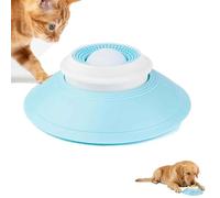 Genérico Dog Lick Sphere, Lick Sphere Dog, Dogs Cat Licks Toys for Liquid Food, Non Slip for Dogs and Cat (White)