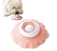 Generico Dog Licking Bowl with Rolling Ball | No Slip Slow Feeder Puzzle with Suction Cup | Dog Lick Bowls Slow Feeder,for Treat Dispensing Enrichment Play Training Boredom Relief Meal Puppy Indoor