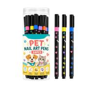 Genérico Dog Nail Pen - Water Based Formula | 24 Colors, Quick Dry