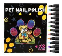 Genérico Dog Nail Polish Pens - Tool, Pet Nails Polish Pens, Dog Cat Rabbit Nails Pen | Polishh For Dogs, Cats, Rabbits, Small Animals, Grooming Sessions, DIY Pet Art, Gift Sets, Salon Use