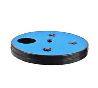 Genérico Dog Nail Scratch Board, Rotatable Mat, Round Feeding Puzzle, Interactive Food Toy, Slow Eating Game, Pet Activity Pad for Dogs, Indoor Pets, Training, Playroom, Home, 12.99x12.99x1.57 Inches