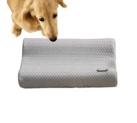 Genérico Dog Pillow, Small Dog Pillow Neck, Machine Washable, 10.63x6.69x2.36 Inches Adorable Cooling Calming Pet Supplies Kitten and Puppy, Soft Headrest Bolster for Sleeping Improve