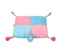 Genérico Dog Plaything Mat, Interactive Treat Puzzle Mat, 47x47cm Squeaky Pet Entertainment Carpet, Boredom Dog Snuffle Mats for Puppies, Small and Large Dogs, Indoor Training Game