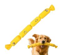 Genérico Dog Plush Chew Toy, Squeaky Teething Companion, 1.77x22.83inches for Puppies Small Dogs Interactive Play, Bite Resistant Soft Fabric Design with Engaging Sound Feature