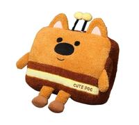 Genérico Dog Plush, Stuffed Animal, Square Comfortable West Highland Style Soft Pillow Toy for Kids, Cuddling, Sleeping Companion, Bedroom Decor, 15.75x5.91x11.81 Inches, 500g