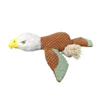 Genérico Dog Plush Toys, Puppy Toy with Pull Rope, Interactive Indestructible Dog Stuffed, Engaging Pet Play Accessories, Ideal for Training, Fetch, Outdoor Use, 9.84x7.87x3.15 Inches
