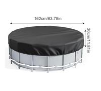 Genérico Dog Pool Cover, Round Pet Shield, Dustproof Sunproof Guard, Waterproof Material, Easy Secure Fit, Perfect For Outdoor Balcony Beach Deck Garden Park Trampoline Adult Children