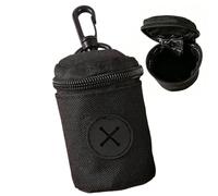 Genérico Dog Poop Bag Holder - Portable Waste Carrier, Zipper Clip Pouch Case, Pet Cleanup Bag Storage for Daily Walks, Pet Accessories Essentials, Holder for Travel Use Supplies Walking