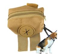 Genérico Dog Poop Bag Holder, portátil Waste Bag dispensador, adecuado para almacenamiento para mascotas Outings, Easy-to-Carry Poop Bags Organizer, durable y compacto para amantes de perros, (negro