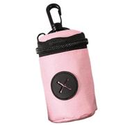 Genérico Dog Poop Bag Holder - Zipper Clip Small Pouch Pet Waste Bag Dispenser, Portable Dog Walking Accessory with Hook,for Small Medium Large Dogs Home Travel Camping Walking Training