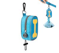 Genérico Dog Poop Holder, Hands Free Storage Pouch Set Kit, Dog Waste Dispenser System, for Outdoor Walking Travel Use Area, Camping Hiking Pet Cleaning Accessory Carrier Hook