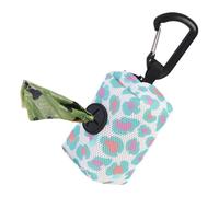 Genérico Dog Poop Holder, Portable Pet Leashes Storage, 2.76x1.97x1.77in Multifunctional Poop Bag Carrier, Durable Design with Carabiner Clip for Walks, Travel, and Outdoor Use
