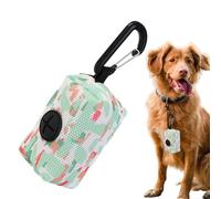 Genérico Dog Poop Holder, Portable Pet Leashes Storage, 2.76x1.97x1.77in Multifunctional Poop Bag Carrier, Durable Design with Carabiner Clip for Walks, Travel, and Outdoor Use