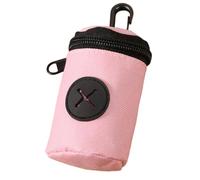 Genérico Dog Poop Holder, Waste Bag Dispenser, Pet Training Pouch, Sturdy Zipper Clip Design Portable Storage Solution for Puppy Small Medium Large Breed Home Travel Camping Walking Training