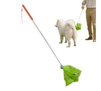 Genérico Dog Poop Scooper for Yard - Telescopic Poop Scooper for Pet with Long Handle - Dog Waste Shovel | for Dormitory Walking Outdoor Camping Garden Yard Home Apartment Living Room Veterinary