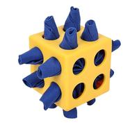 Genérico Dog Puzzle Ball, Puppy Treat Dispenser, 3.94x3.94in Portable Slow Feeder Toy, Interactive Enrichment Chew Ball, Mental Stimulation for Small, Medium, Large Breed Dogs