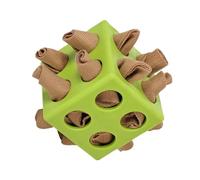 Genérico Dog Puzzle Ball, Puppy Treat Dispenser, 3.94x3x94x3.94 Inches Portable Chew Design Mental Stimulation Enrichment, Interactive Feeder Toy for Small, Medium and Large Breed Dogs