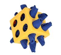 Genérico Dog Puzzle Ball, Puppy Treat Dispenser, 3.94x3x94x3.94 Inches Portable Chew Design Mental Stimulation Enrichment, Interactive Feeder Toy for Small, Medium and Large Breed Dogs