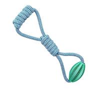 Genérico Dog Rope Ball Toy - Interactive Knot Tug, Rope Chew Toy For Aggressive Chewers, Fun Pet, Food Dispenser and Training Accessory, Chew For Dogs, Safe Engaging Play