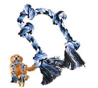 Genérico Dog Rope Toy, Puppy Chewing Teething Toys, 35.43x1.97in Heavy Duty Rope, Medium and Large Breeds, Indestructible Chewing Tool for Teeth Cleaning, Boredom Relief