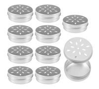 Genérico Dog Scent Training Kit - 60ml Cans with Hollow Lids, Pet Odor Metal Boxes, Backyard Training Games for Canine Puppy, Dogs, Indoor, Outdoor, Home, 2.68x2.68x0.98 Inches