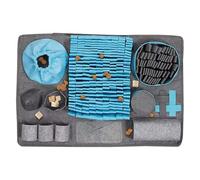 Genérico Dog Sniff Mat - Interactive Perforación Training Pad | Indoor Entertainment Theme - Sensory Puzzle Game Mat, Boredom Relief Toy Setup Cats Large Breeds Activity Home Enrichment Pet Accessory