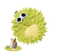 Genérico Dog Sniffing Mat - Durian Fruit-Shaped Puppy Puzzle Toy, Interactive Slow Feeder Enrichment Pad for Medium and Large Breeds; SnuffleMat for Training, Mental Stimulation, Playing at Home,
