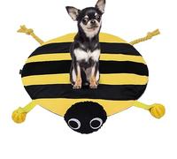 Genérico Dog Sniffing Mat with Colorful Bunny Design, Interactive Slow Feeding Pad For Training, Sniffing Mats For Dogs and Puppies, Includes Pull Rope and Food Leaking Ball For Fun