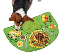 Generico Dog Snuffle Mat | Eco Friendly Slow Feeder Training Mat 74 x 47 cm Interactive Foraging Puzzle Toy for Medium Large Puppies | Washable Feeding at for Mental Stimulation Stress Relief