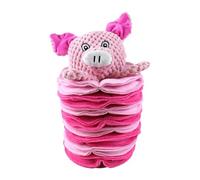 Generico Dog Snuffle Toy - Animal Shaped Foraging Mat, Large Escala with Deep Pockets, Soft Fleece Fabric, Mental Stimulation Game, for Indoor Outdoor Play Puppy Treat Dispenser Training